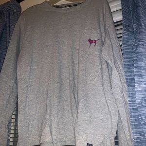 Long sleeve pink shirt